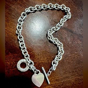 Tiffany & Co. Heart Tag Toggle Necklace